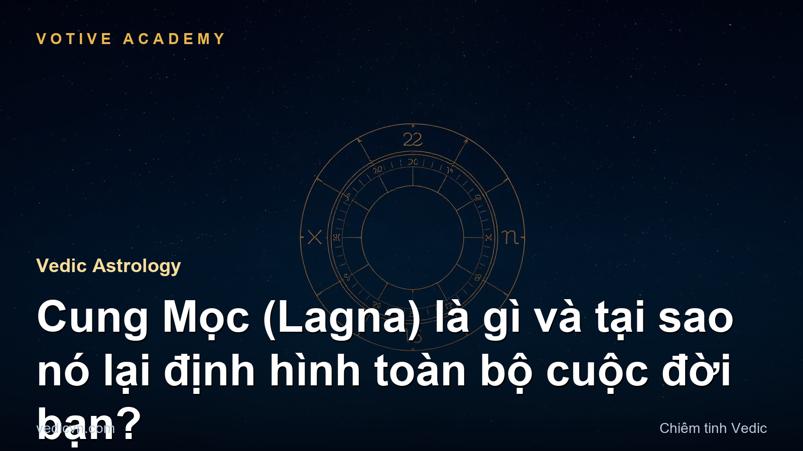 Cung Mọc (Lagna) là gì và tại sao nó lại định hình toàn bộ cuộc đời bạn?