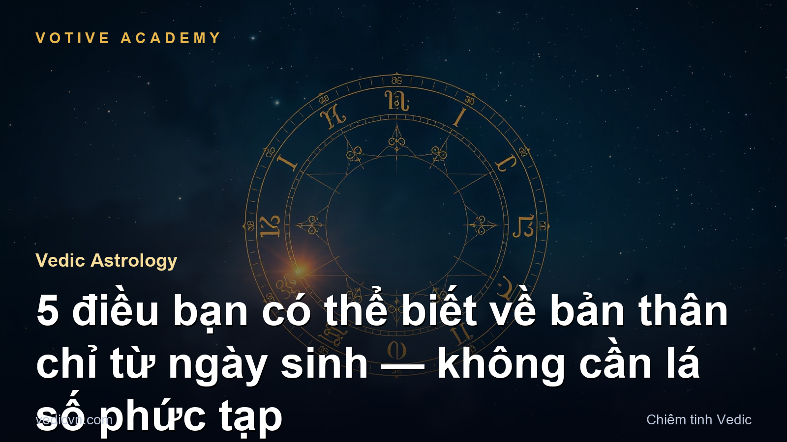 5 điều bạn có thể biết về bản thân chỉ từ ngày sinh — không cần lá số phức tạp