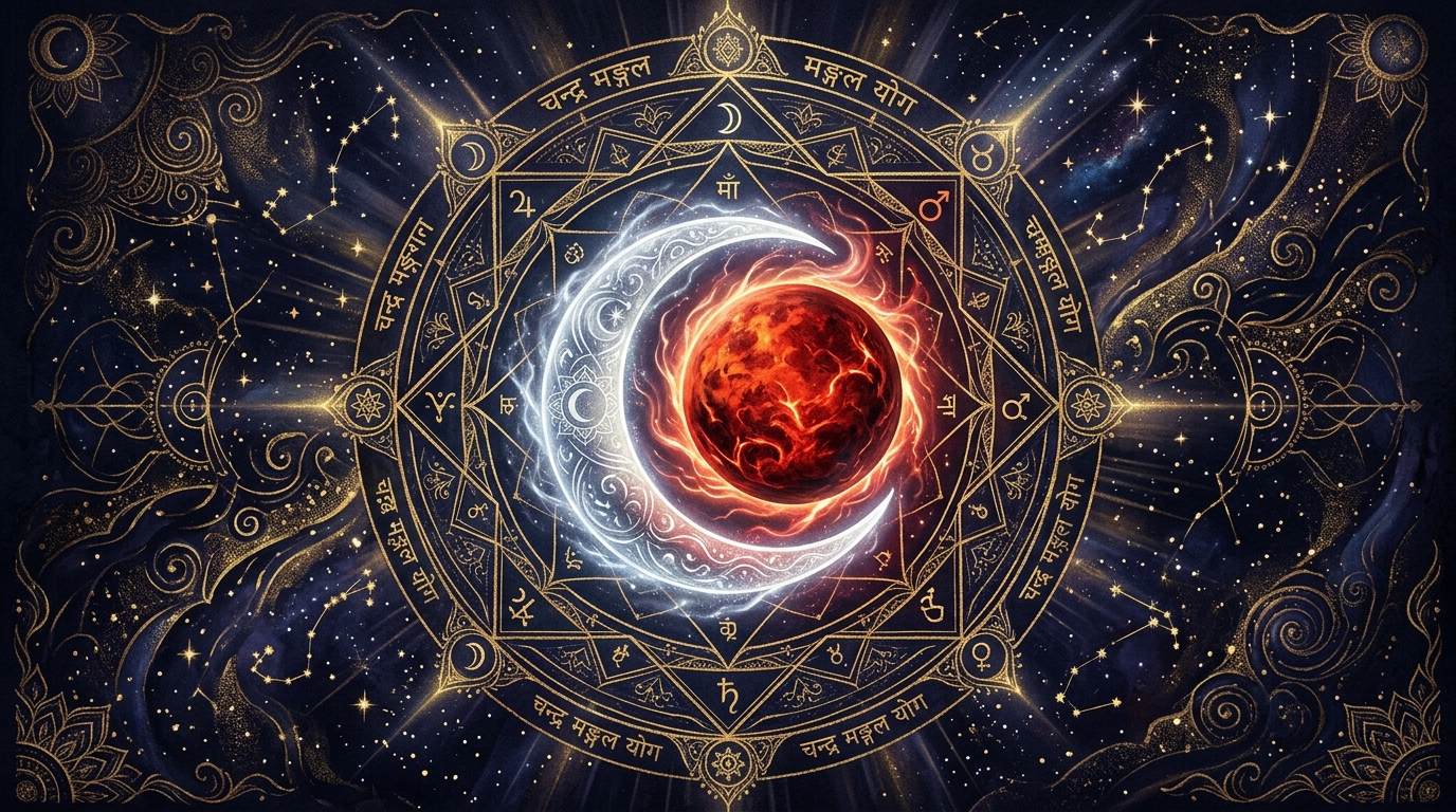Chandra Mangal Yoga trong Chiêm Tinh Vedic: Bí Quyết Kiếm Tiền
