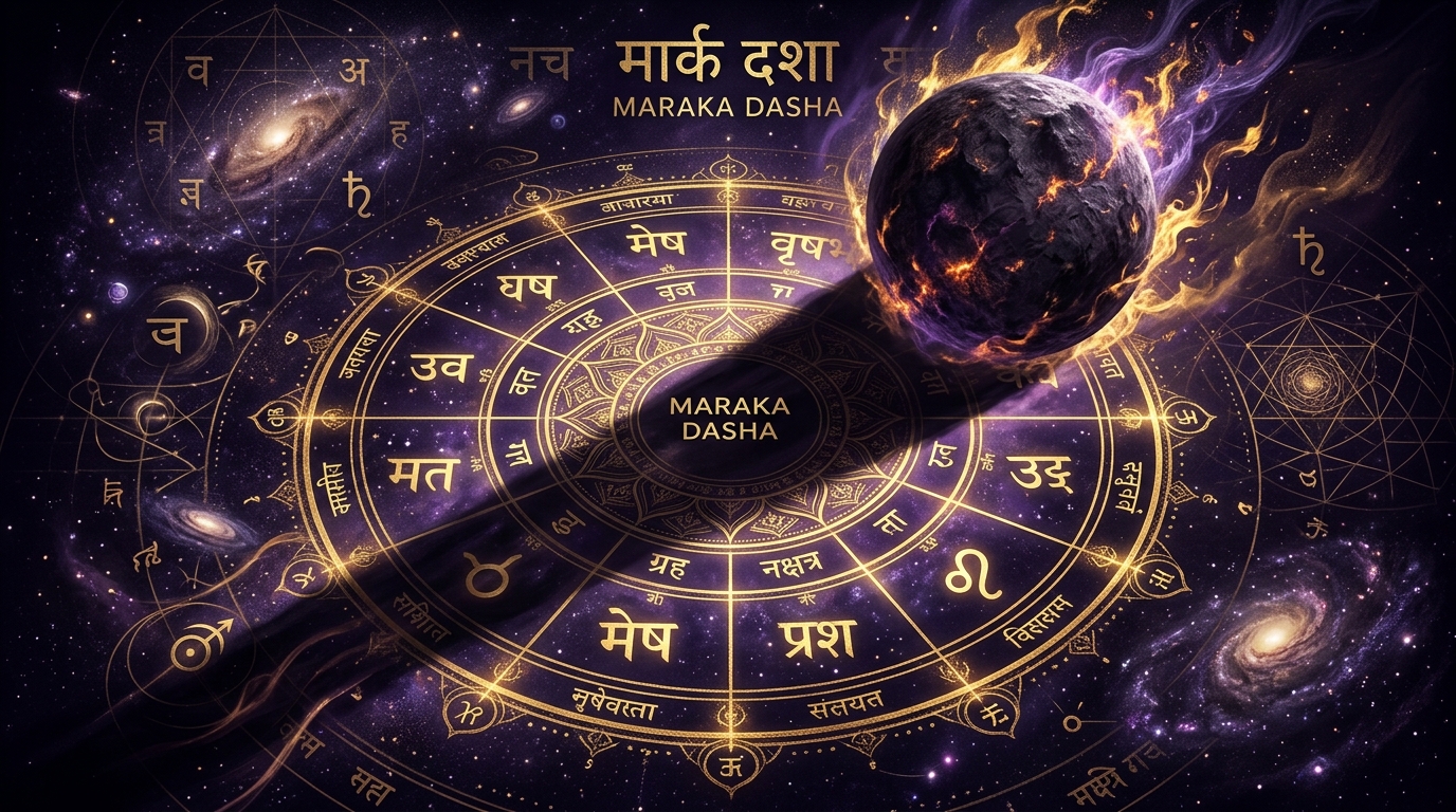 Maraka Dasha trong Chiêm Tinh Vedic: Cách Nhận Diện Sớm